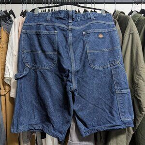 SUPER BAGGY Dickies heavyweight denim cargo shorts